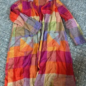 Colorful Patchwork Long Dress